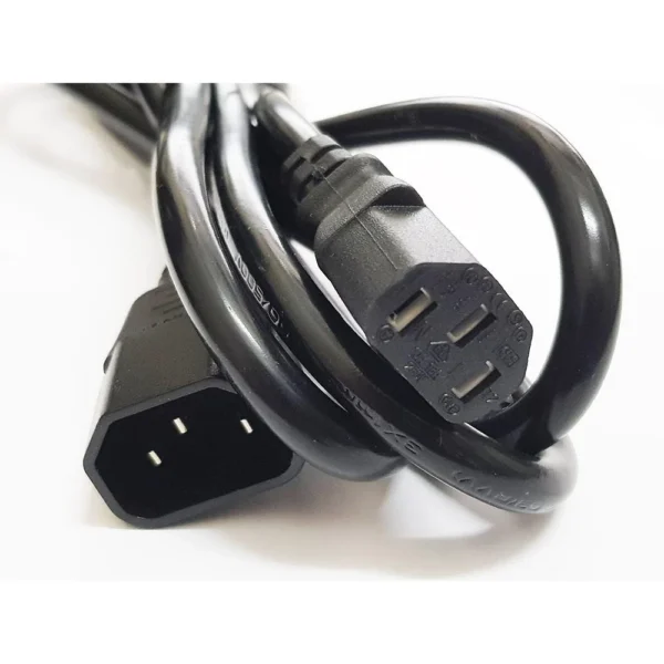 Power Cord Extension IEC male to female  C13 to C14