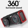 TG174 Bluetooth Speaker Wireless Loudspeaker Sound System Desktop Alarm Clock Function Subwoofer Music Center with TF FM