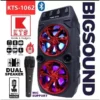 my-11134207-7qul3-lhx17mggc165e2.webp KTS1062 Wireless Portable Bluetooth Speaker With Led Light Support Mic