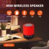 WS 632 Mini Portable Bluetooth Speaker  Play With USB TF card in the MP3 audio